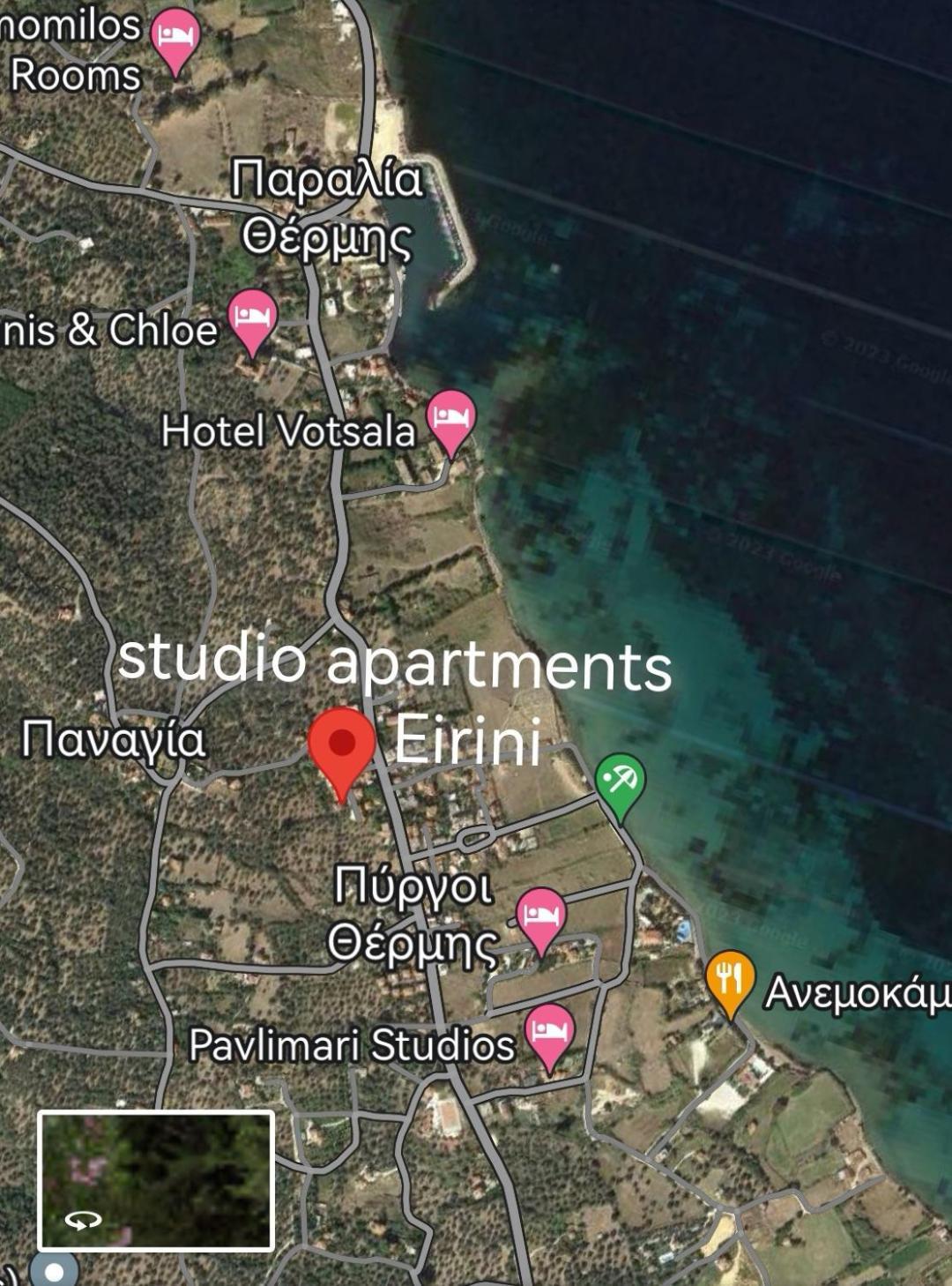 Studio Apartments Eirini Pyrgi Thermis Extérieur photo